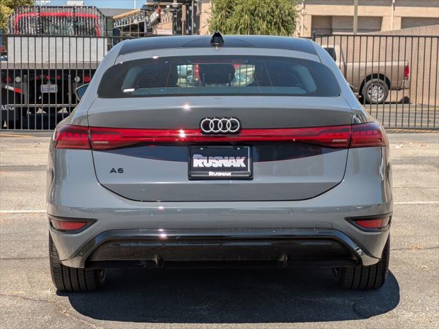 new 2025 Audi A6 e-tron car, priced at $71,390