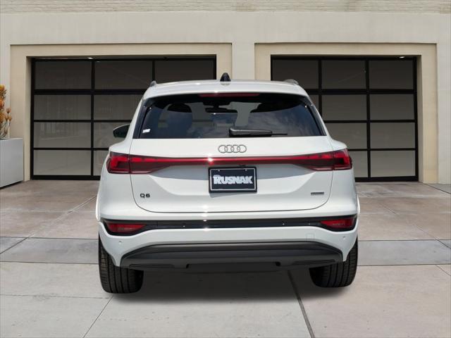 new 2025 Audi Q6 e-tron car, priced at $73,785
