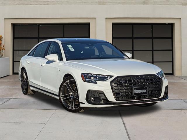 new 2025 Audi A8 car, priced at $103,495