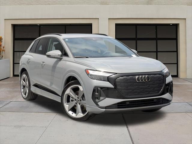new 2025 Audi Q4 e-tron car, priced at $63,240