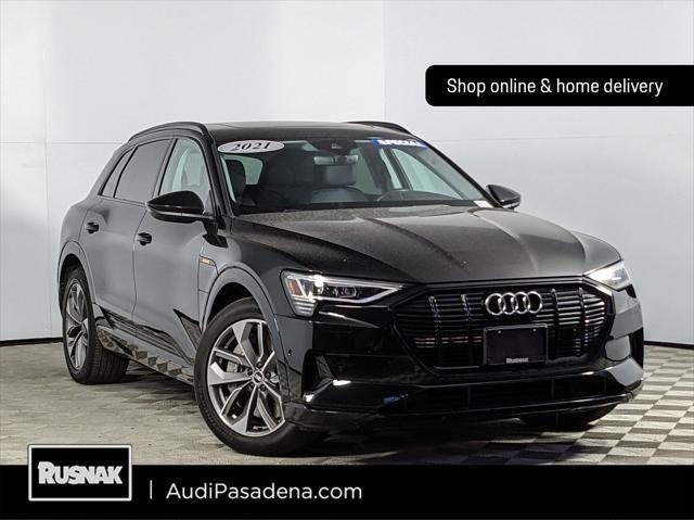 used 2021 Audi e-tron car, priced at $36,988