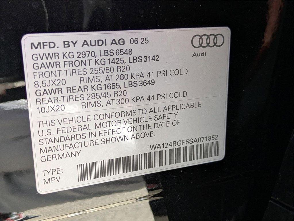 new 2025 Audi Q6 e-tron car, priced at $75,340