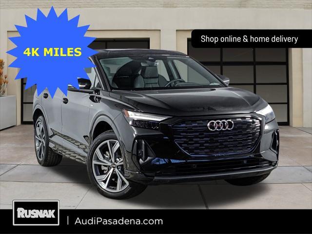 used 2023 Audi Q4 e-tron Sportback car, priced at $40,988