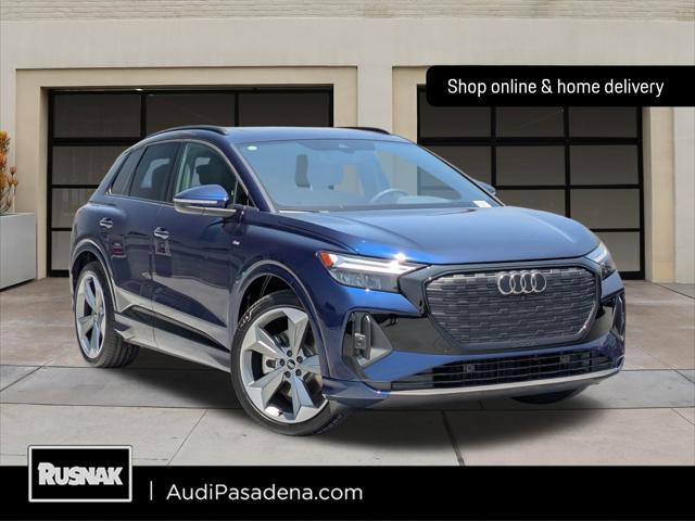 new 2025 Audi Q4 e-tron car, priced at $63,835