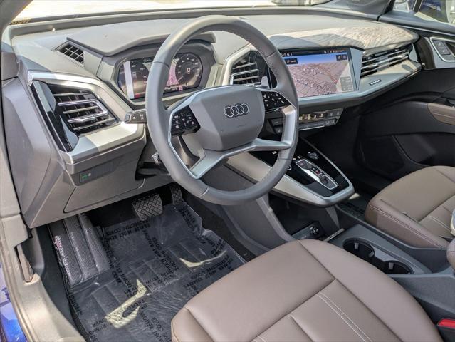 new 2025 Audi Q4 e-tron car, priced at $63,835