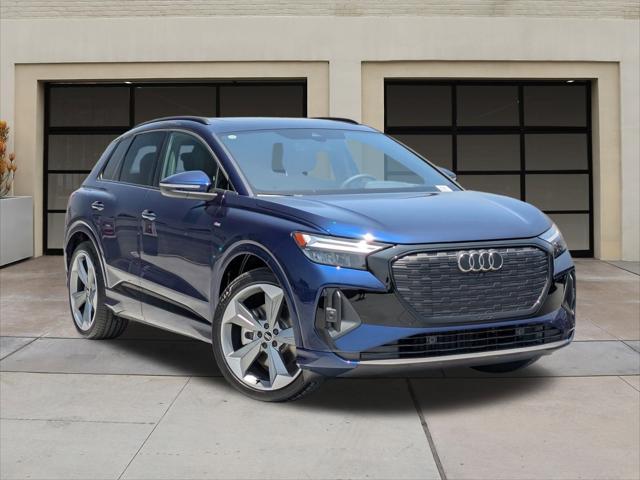 new 2025 Audi Q4 e-tron car, priced at $63,835