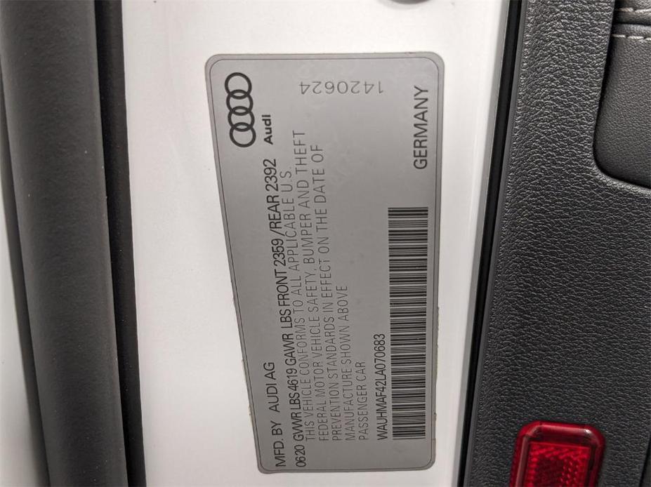 used 2020 Audi A4 car, priced at $27,988