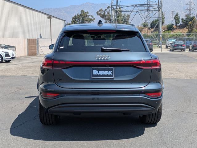 new 2025 Audi Q6 e-tron car, priced at $70,750