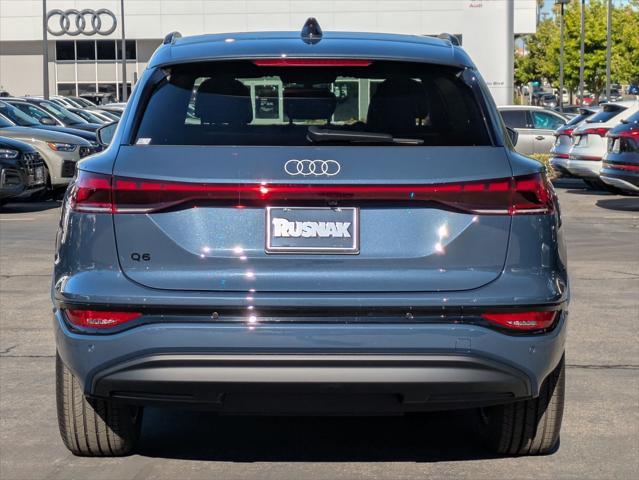 new 2025 Audi Q6 e-tron car, priced at $69,850
