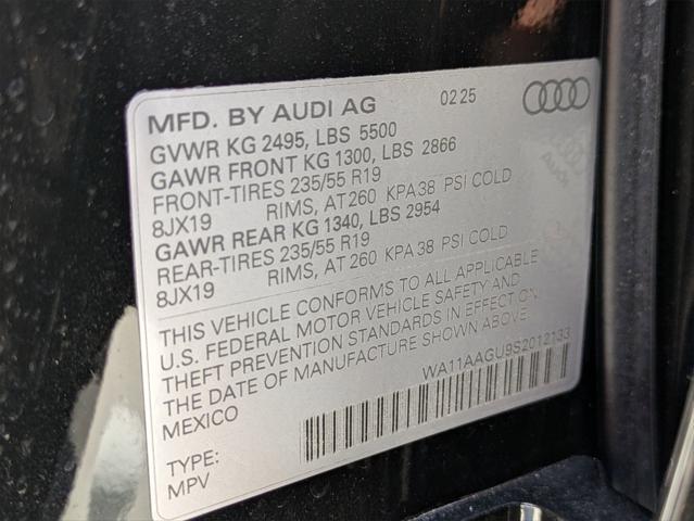 new 2025 Audi Q5 car, priced at $57,950
