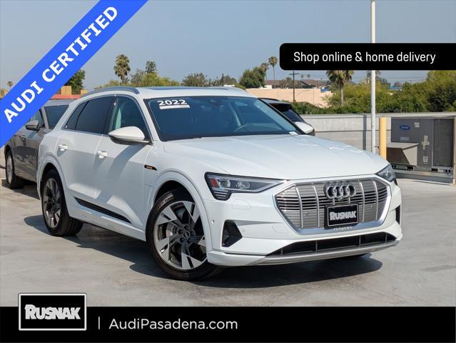 used 2022 Audi e-tron car, priced at $33,950