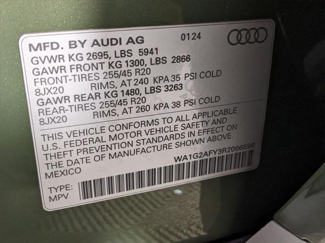 used 2024 Audi Q5 car, priced at $48,500