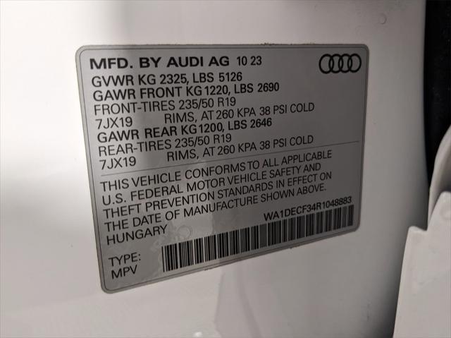 used 2024 Audi Q3 car, priced at $32,950