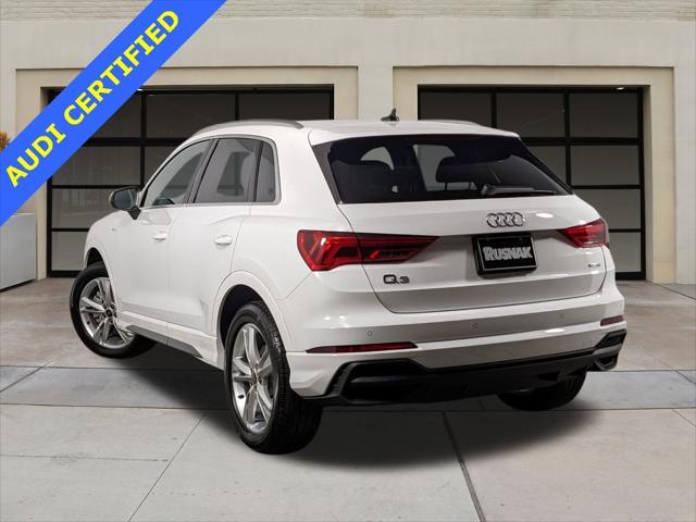 used 2024 Audi Q3 car, priced at $32,950