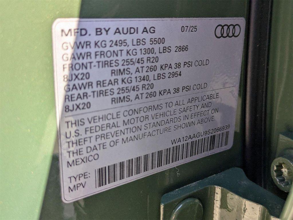 new 2025 Audi Q5 car, priced at $61,890