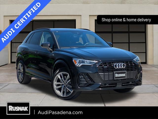 used 2025 Audi Q3 car, priced at $37,435