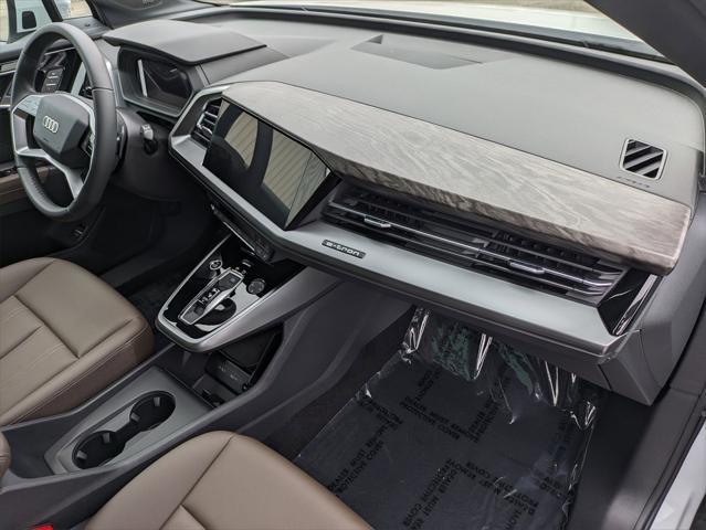 new 2025 Audi Q4 e-tron car, priced at $65,380