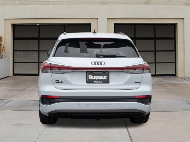 new 2025 Audi Q4 e-tron car, priced at $65,380