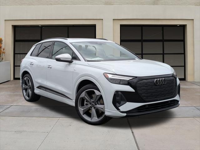 new 2025 Audi Q4 e-tron car, priced at $65,380
