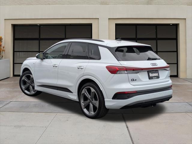 new 2025 Audi Q4 e-tron car, priced at $65,380