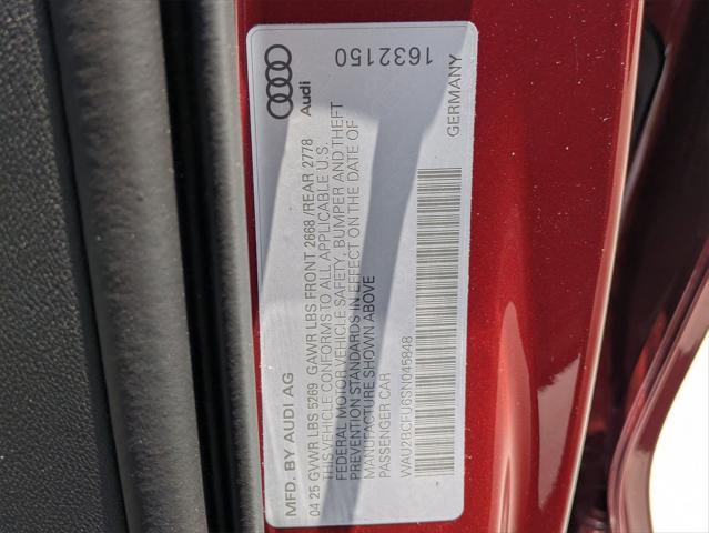 new 2025 Audi A5 car, priced at $57,235