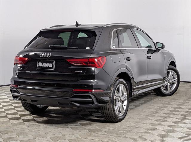 used 2024 Audi Q3 car, priced at $36,500