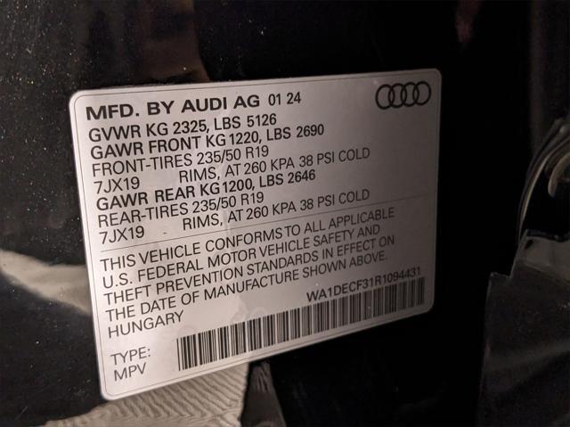 used 2024 Audi Q3 car, priced at $36,500