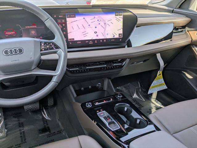 new 2025 Audi Q6 e-tron car, priced at $70,885