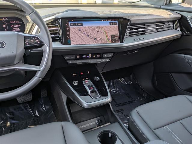 new 2025 Audi Q4 e-tron car, priced at $59,695