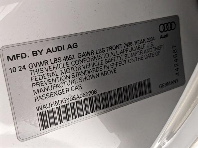 new 2025 Audi S3 car, priced at $57,710