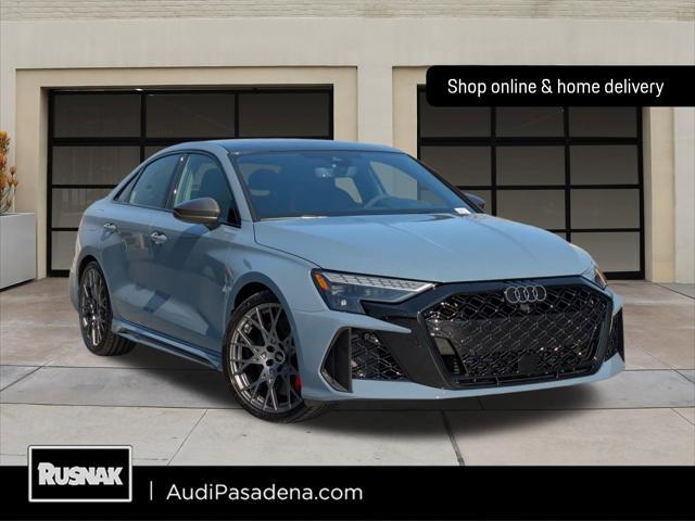 new 2025 Audi RS 3 car, priced at $77,860