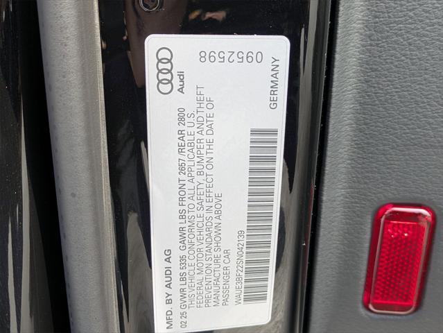 new 2025 Audi A6 car, priced at $66,985