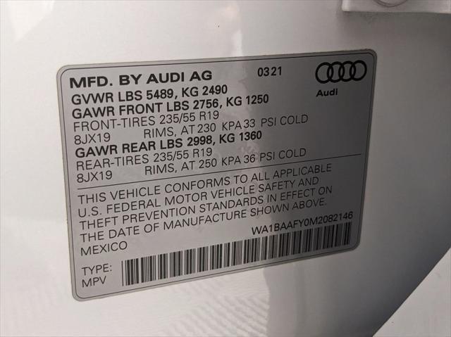 used 2021 Audi Q5 car, priced at $28,988