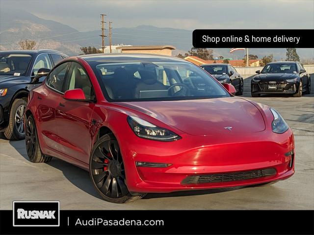 used 2022 Tesla Model 3 car, priced at $33,988