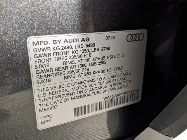 used 2023 Audi Q5 car, priced at $32,988