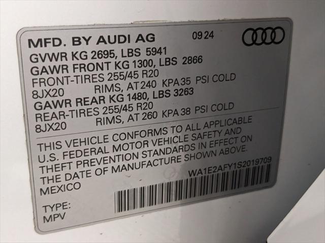 new 2025 Audi Q5 car, priced at $69,160