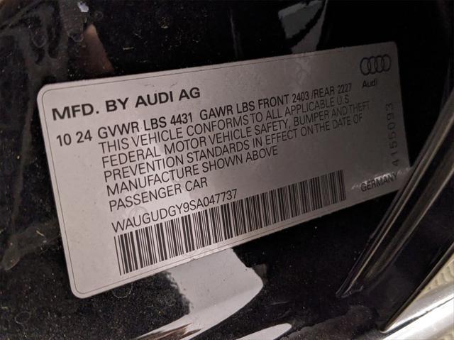 new 2025 Audi A3 car, priced at $43,540