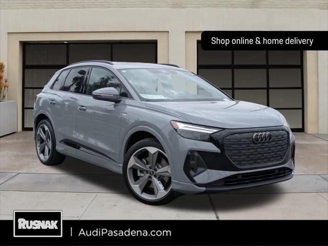 new 2025 Audi Q4 e-tron car, priced at $64,785