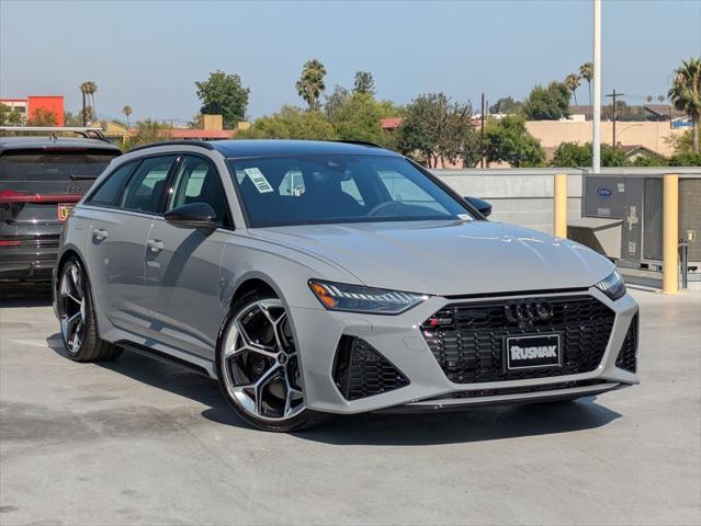 new 2025 Audi RS 6 Avant car, priced at $135,495