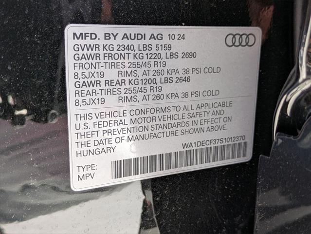 new 2025 Audi Q3 car, priced at $46,110