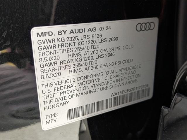 used 2024 Audi Q3 car, priced at $39,935