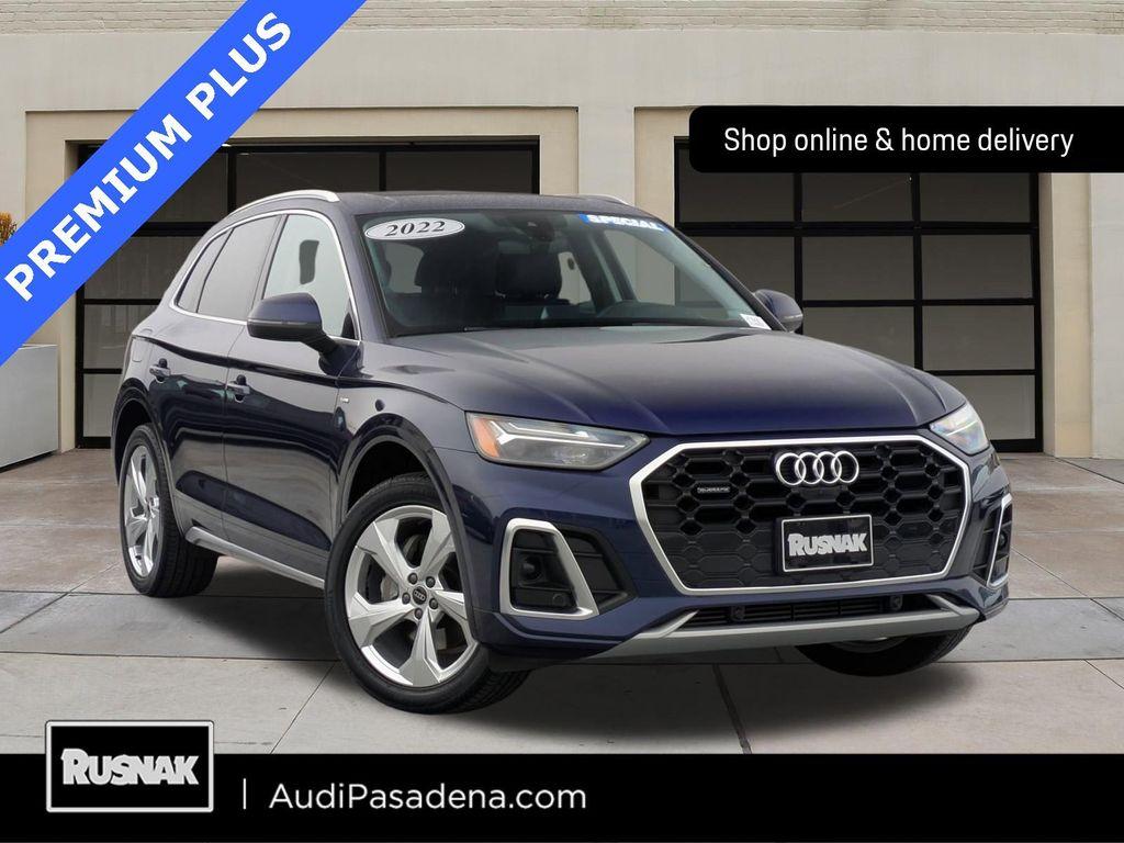 used 2022 Audi Q5 car, priced at $27,950