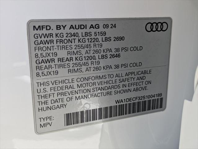 used 2025 Audi Q3 car, priced at $37,435