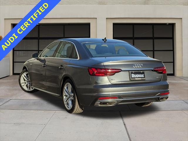 used 2024 Audi A4 car, priced at $36,485