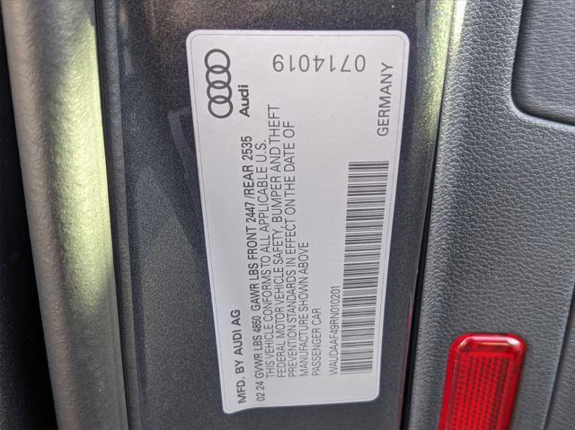 used 2024 Audi A4 car, priced at $36,485