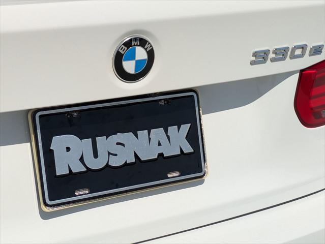 used 2017 BMW 330e car, priced at $15,988