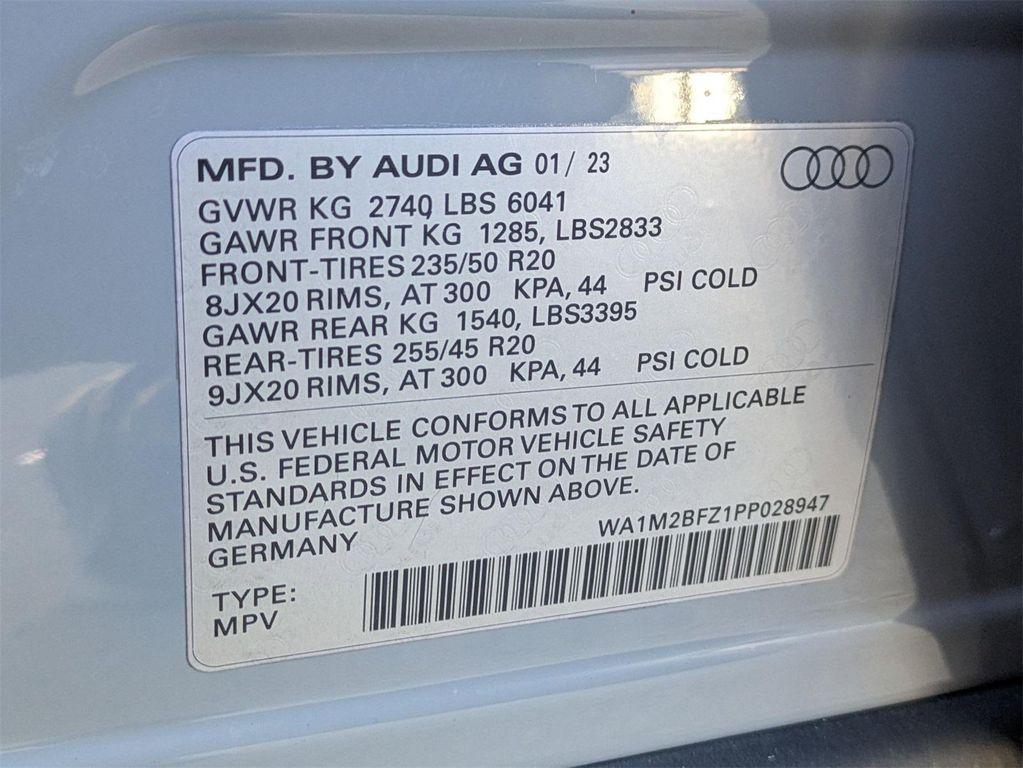 used 2023 Audi Q4 e-tron car, priced at $30,988
