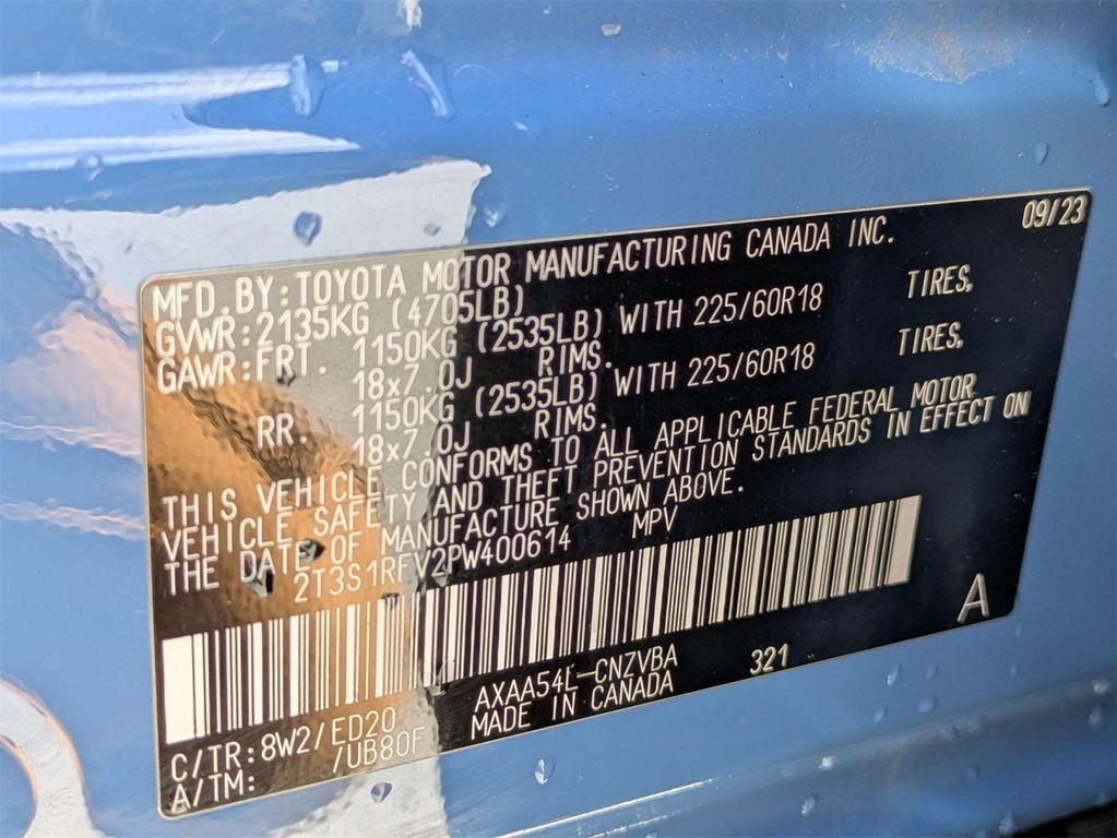 used 2023 Toyota RAV4 car, priced at $32,988