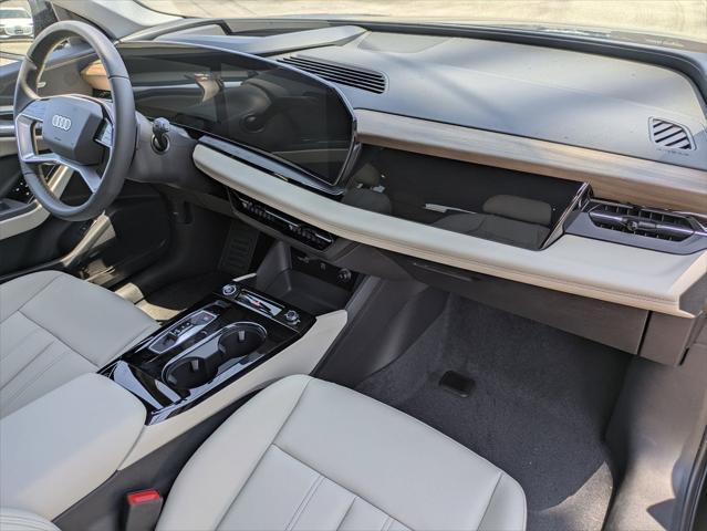 new 2025 Audi Q6 e-tron car, priced at $74,200