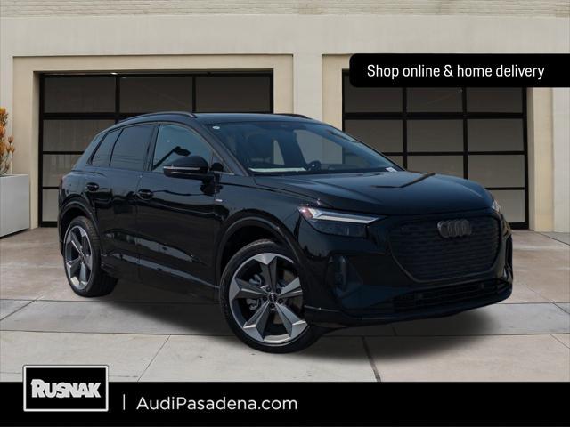 new 2025 Audi Q4 e-tron car, priced at $65,380